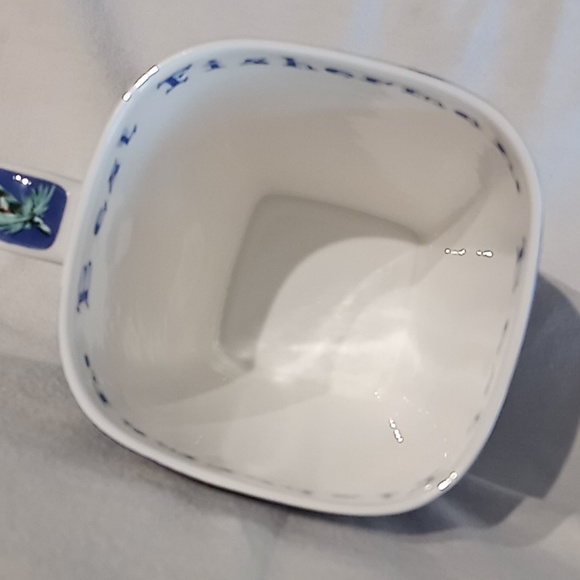 Crown Trent Fine Bone China Square Mug. "Best Fisherman". Flawless Condition. - Picture 10 of 14